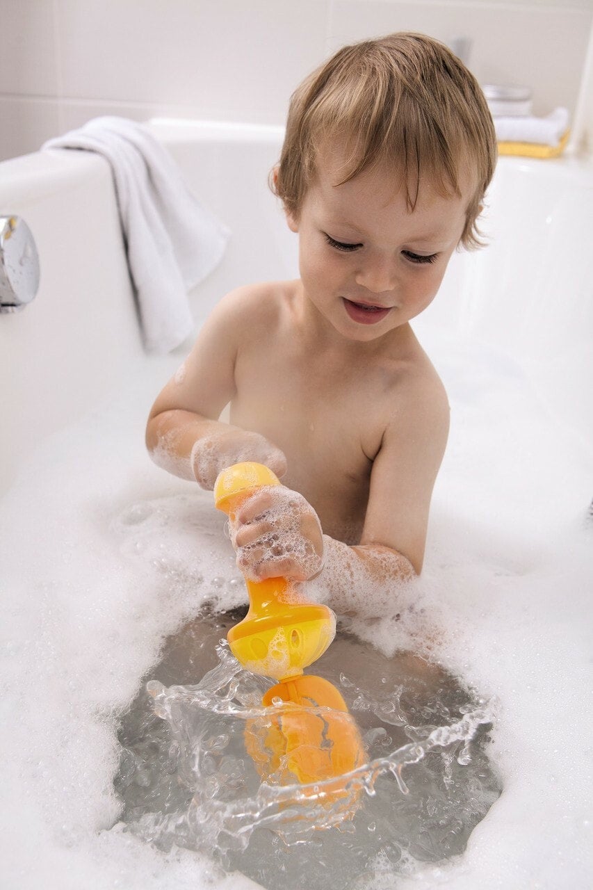 Bubble Bath Whisk by HABA - Orange/Yellow, photo 2 of 2