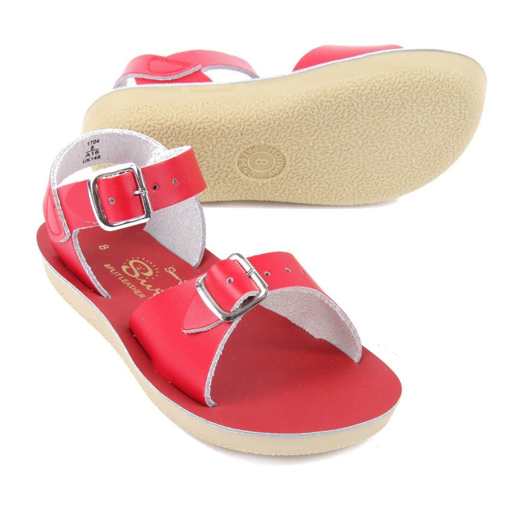 Red Salt Water Surfer Sandals - All Sizes, photo 1 of 6