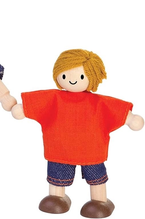 Assorted Boy Dolls - Wooden - PlanToys, photo 3 of 4