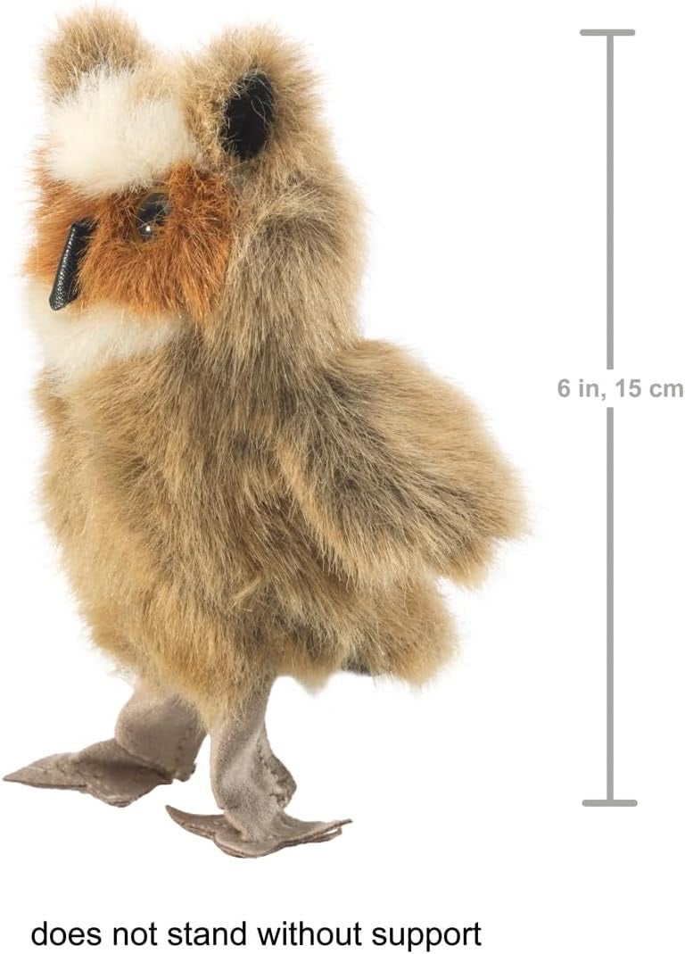 Mini Great Horned Owl Finger Puppet - Folkmanis, photo 4 of 4