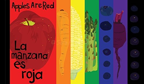 Apples are Red / La manzana es roja - Bilingual Board Book by Sara Anderson, photo 1 of 6