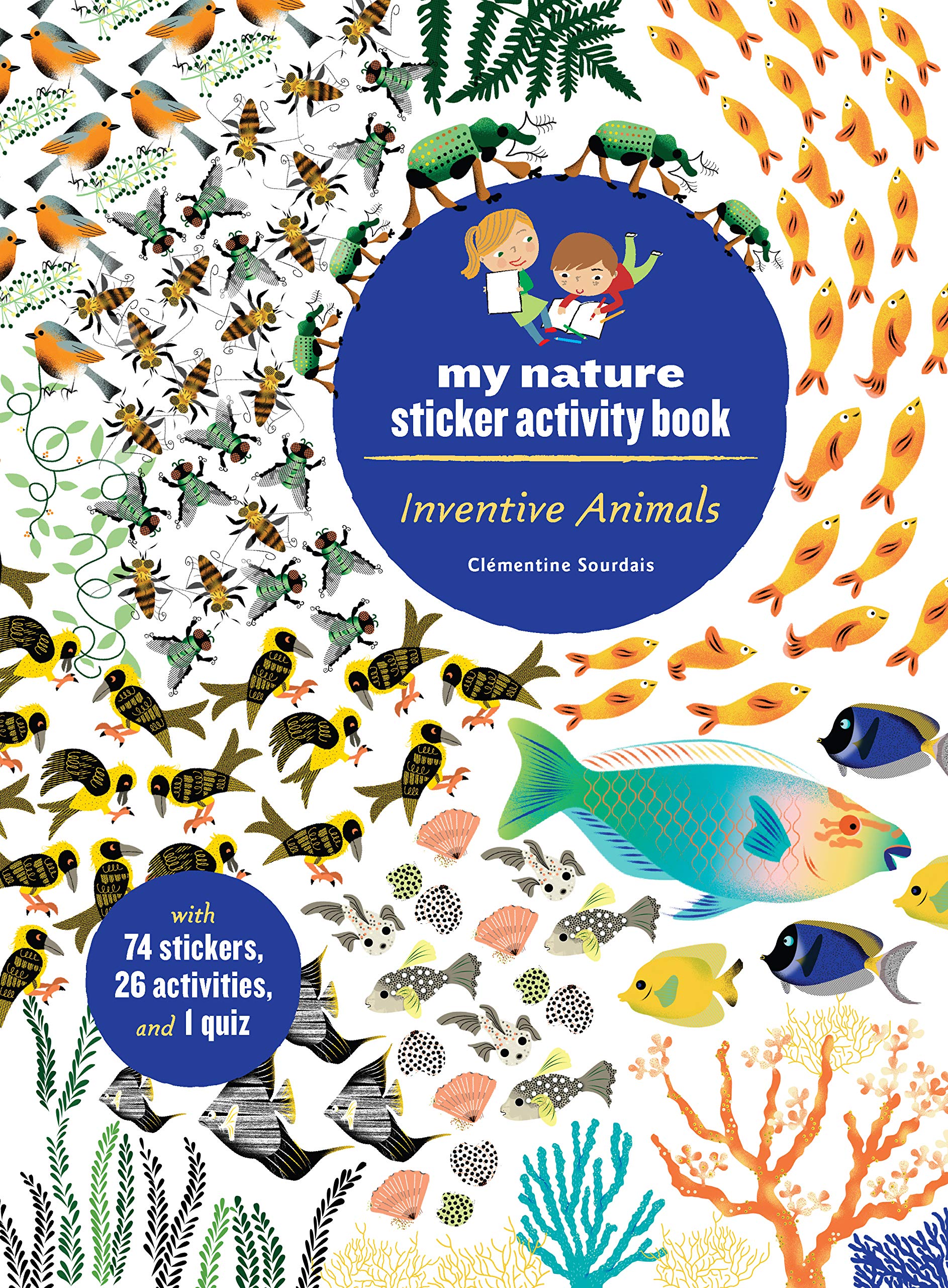 Inventive Animals: My Nature Activity Sticker Workbook (Ages 5-12), photo 1 of 4