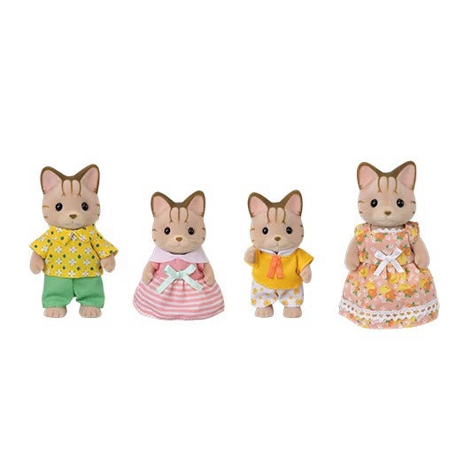 Striped Cat Family - Calico Critters, photo 1 of 2