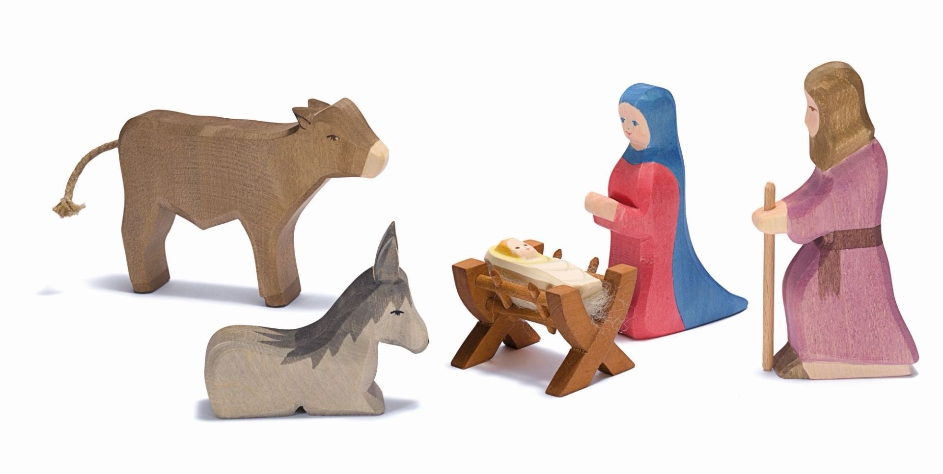 Crib with Child II - for Nativity - Ostheimer 42115, photo 2 of 4
