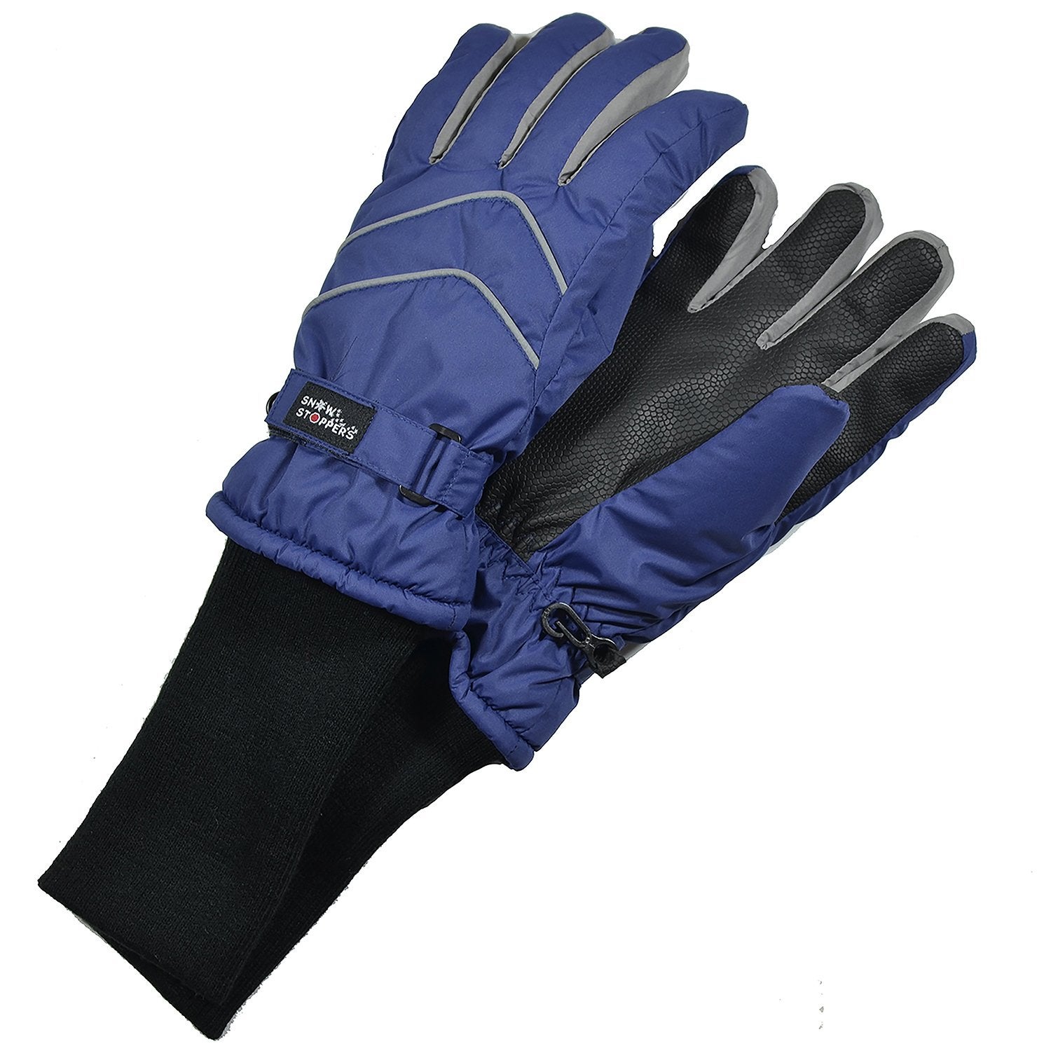 Snow Stoppers Waterproof Gloves- Size Large - Red, Navy or Black, photo 4 of 5