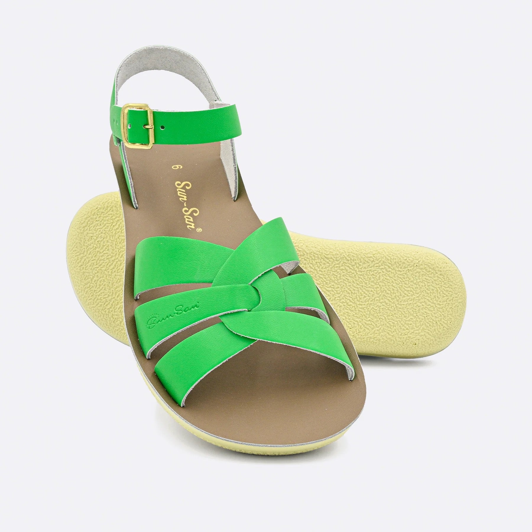Kelly Green Salt Water Swimmer Sandals - Youth / Adult Sizes, photo 2 of 4