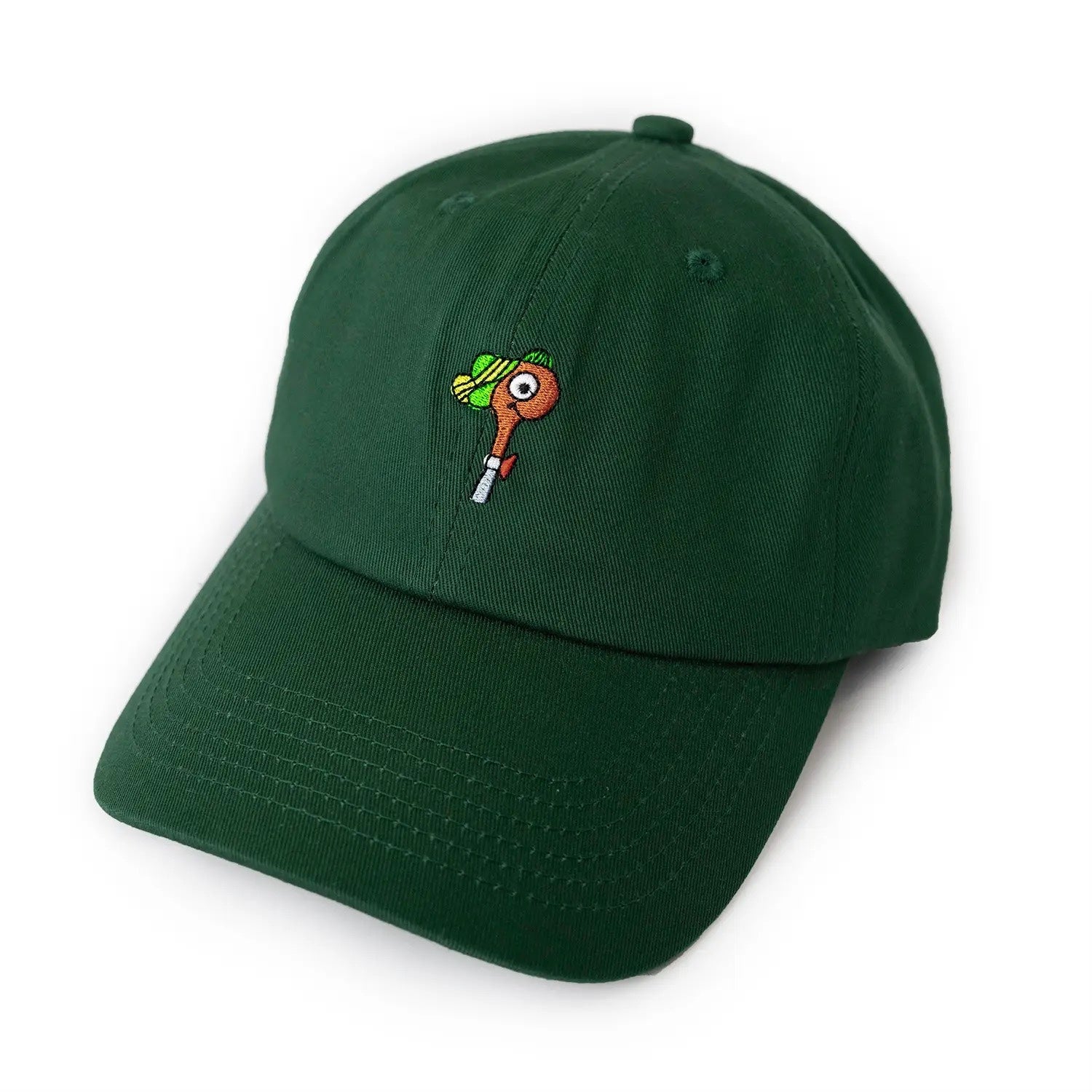 Lowly Worm Dad Hat - Richard Scarry - Forest Green - Three Potato Four, photo 1 of 3