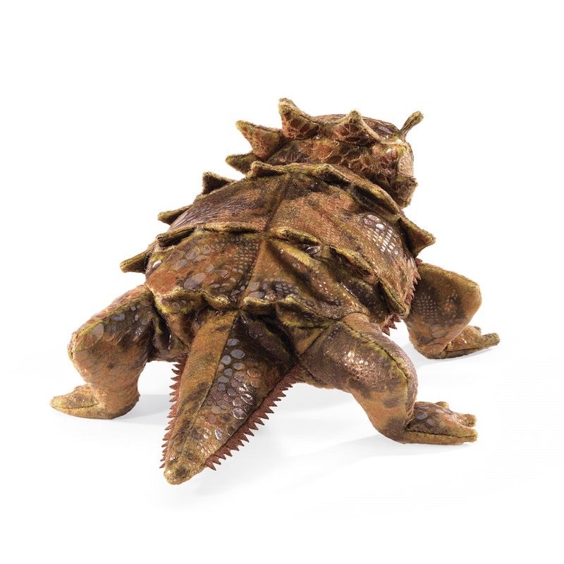 Horned Lizard Hand Puppet - Folkmanis, photo 3 of 5