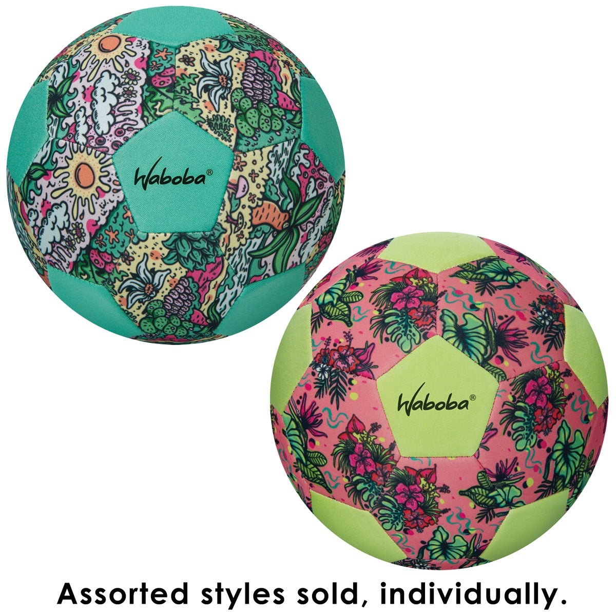 Tropical Beach Soccer Balls - Assorted Patterns - Waboba, photo 1 of 6