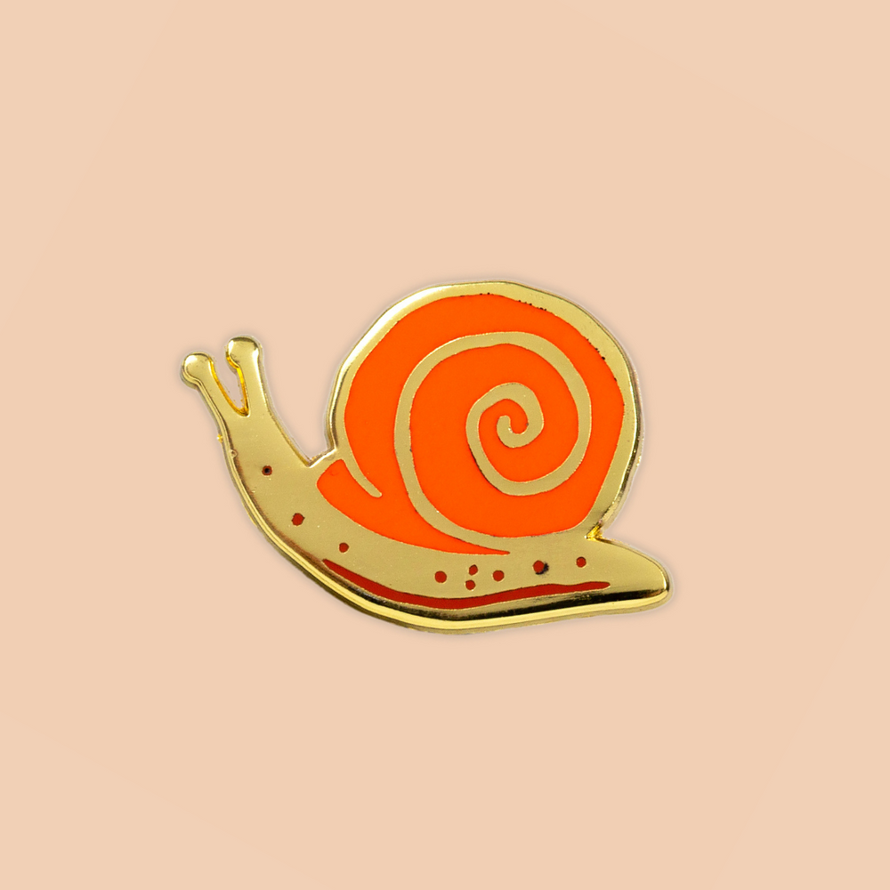 Snail Enamel Pin - Phoebe Wahl, photo 1 of 2