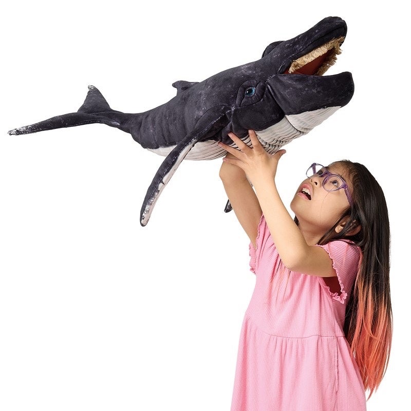 Humpback Whale - Folkmanis Hand Puppet, photo 2 of 3