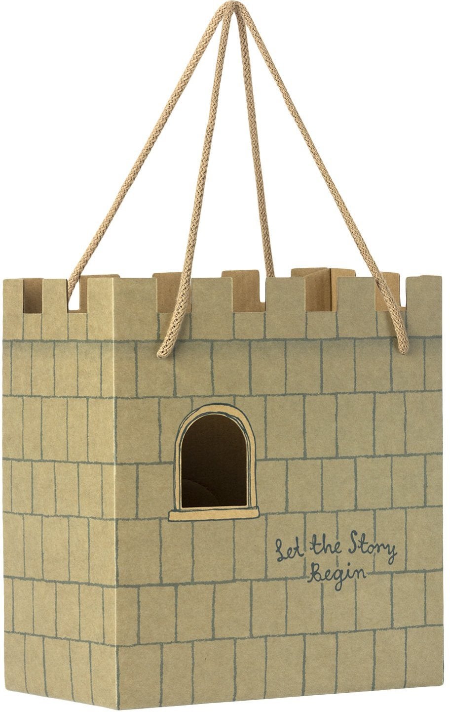 Maileg Castle Paper Bag - Mint, photo 3 of 3