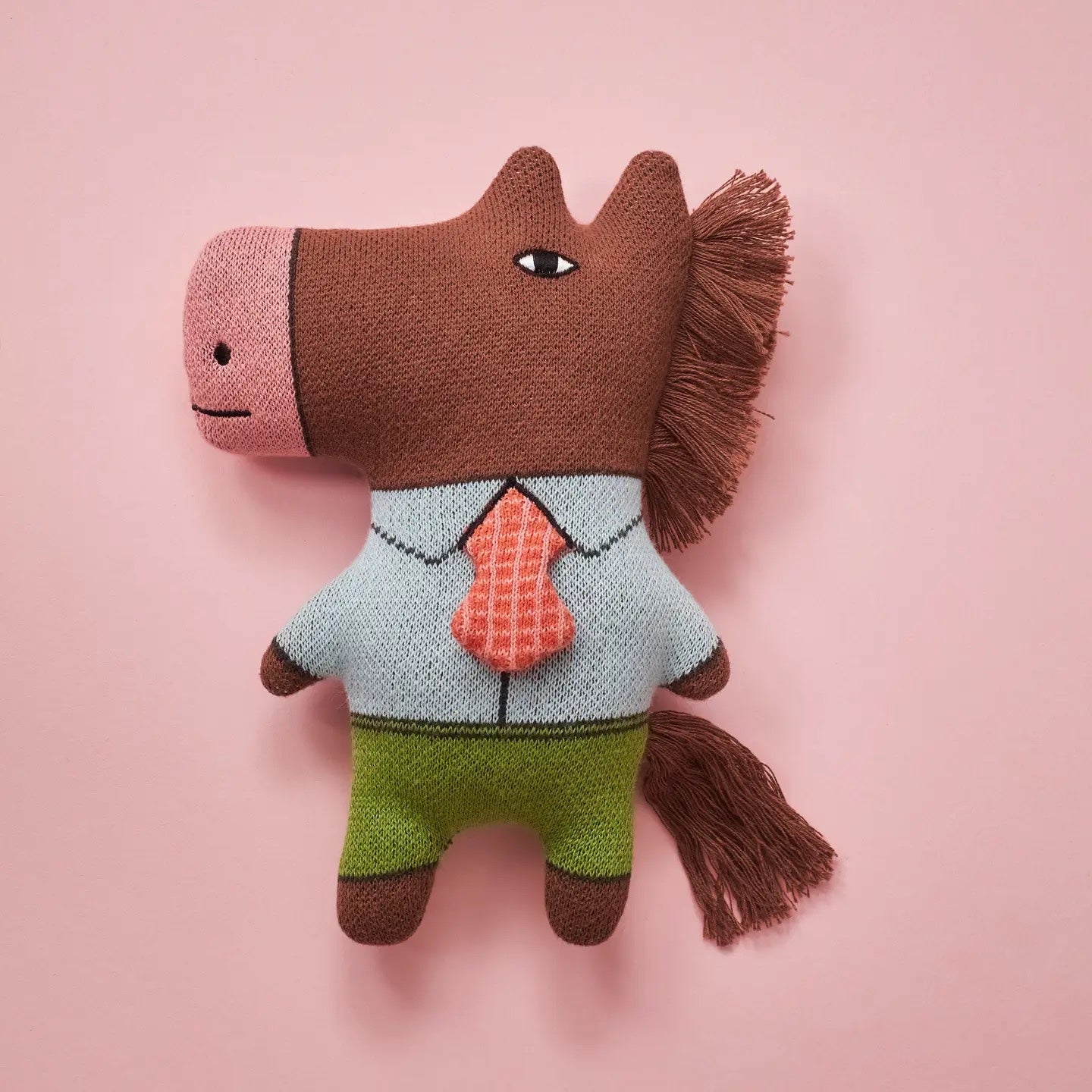 Danny Donkey - Organic Cotton Wee Ones Knit Animals - Donna Wilson Age 0+, photo 1 of 3