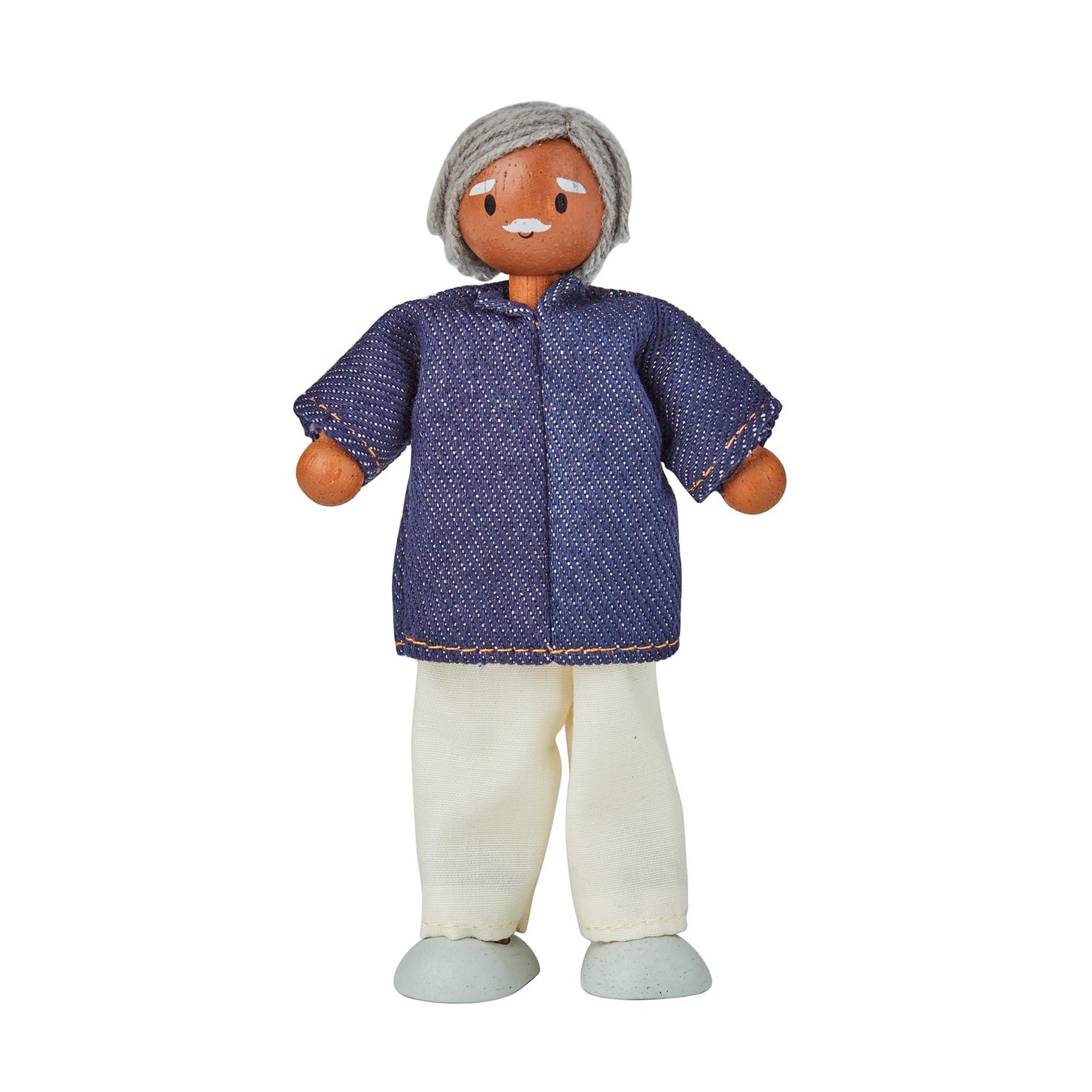 Assorted Grandfather Dolls - Wooden - PlanToys, photo 1 of 4