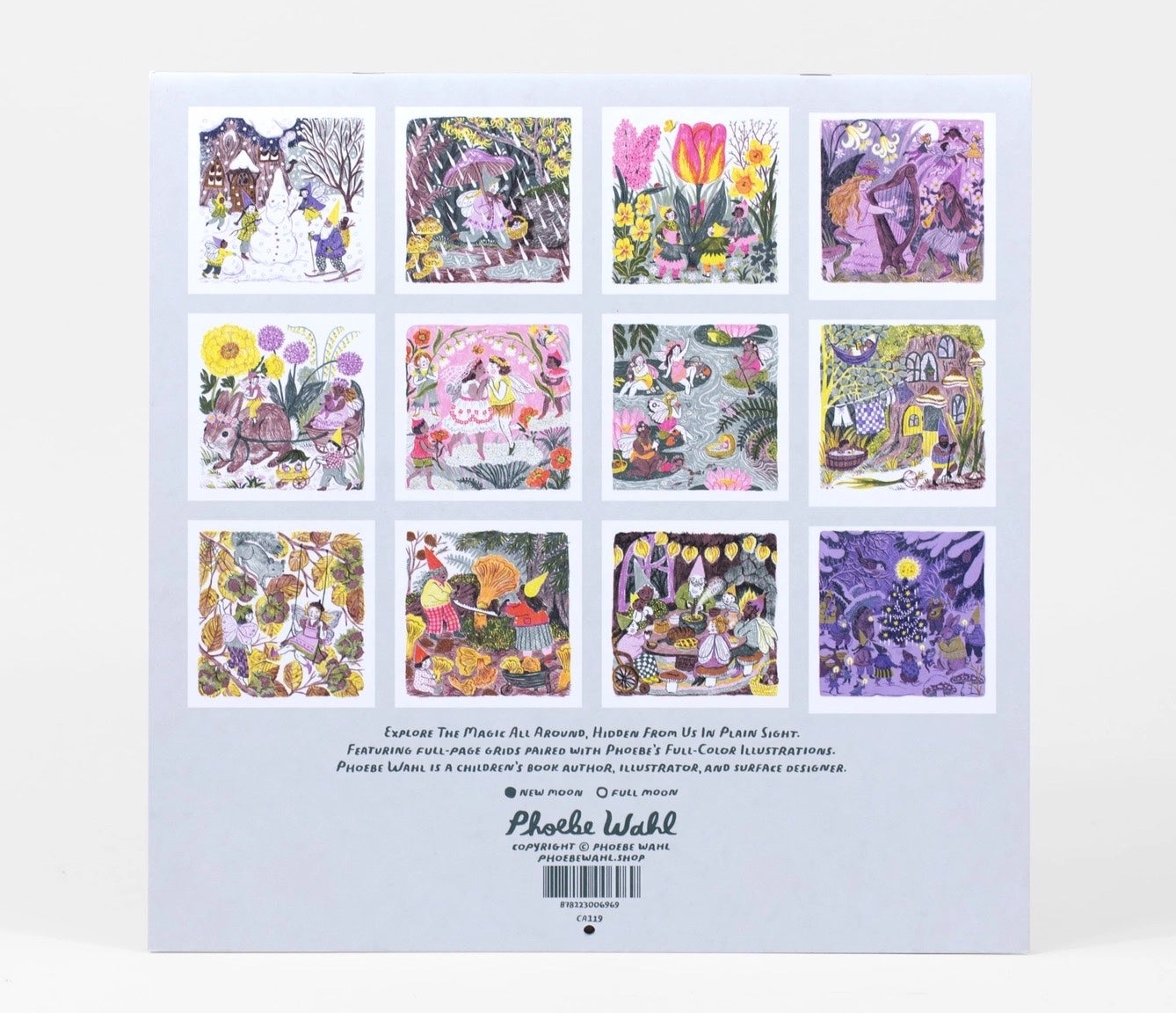 2027 Fairyland Calendar by Phoebe Wahl, photo 2 of 6