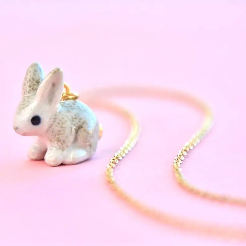Porcelain Animal Necklaces - Camp Hollow, photo 3 of 8