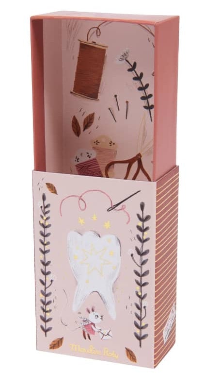 Tooth Fairy Mouse with Souvenir Box - Moulin Roty, photo 4 of 7