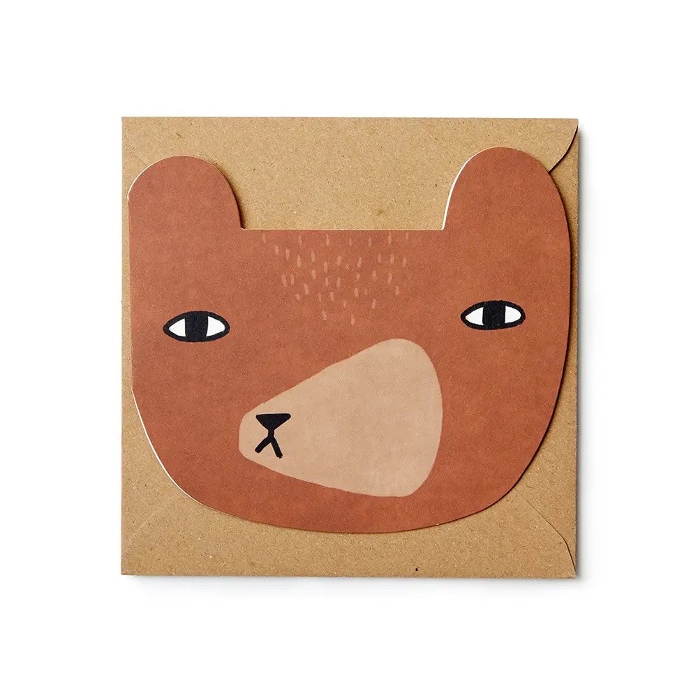 Bear Cut Out Card by Donna Wilson, photo 2 of 2