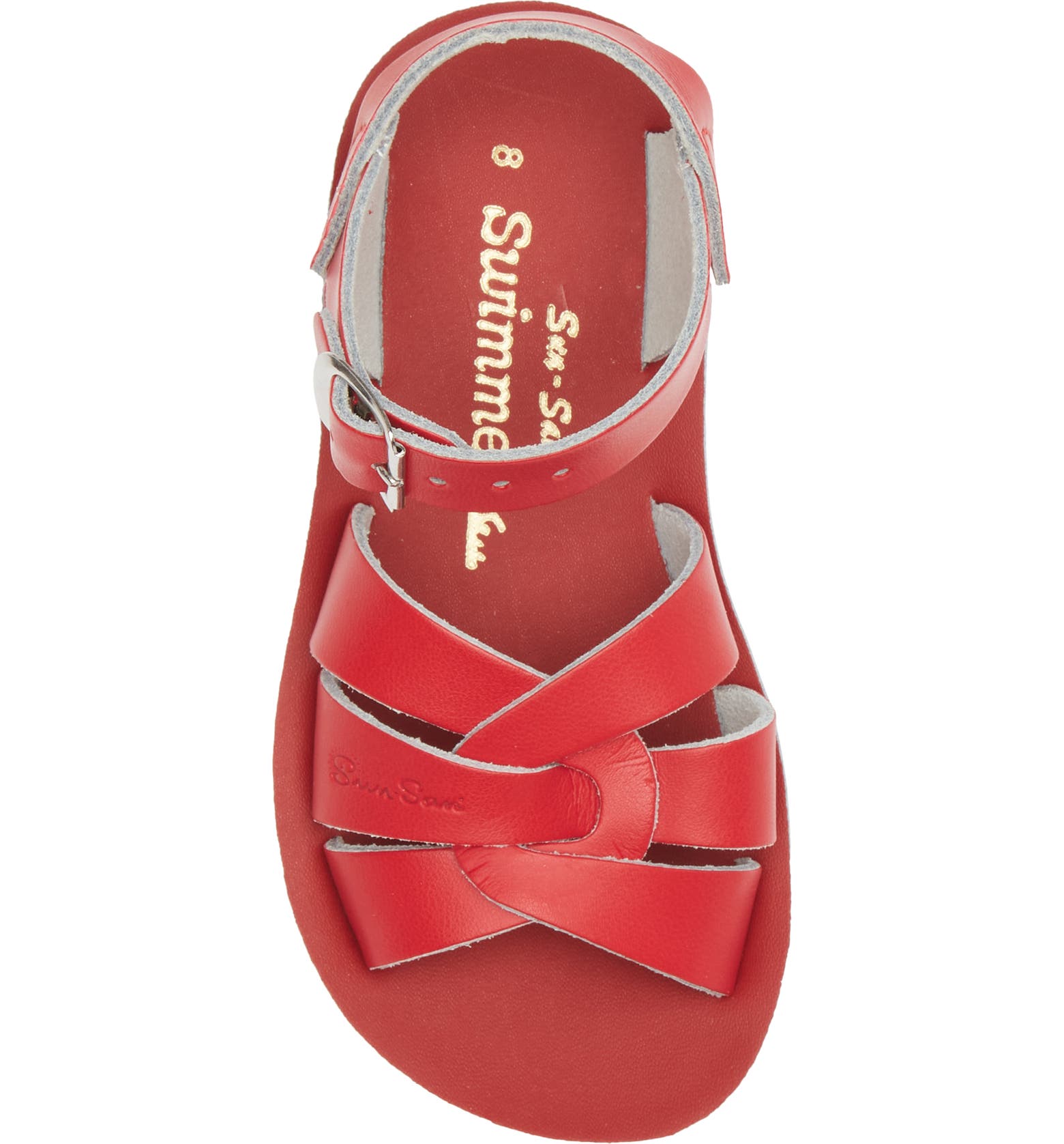 Red Salt Water Swimmer Sandals - All Sizes, photo 5 of 8