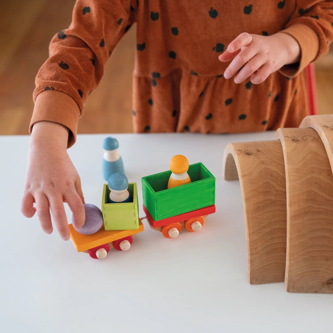 Wooden Train Building Set - Grimm's, photo 5 of 5