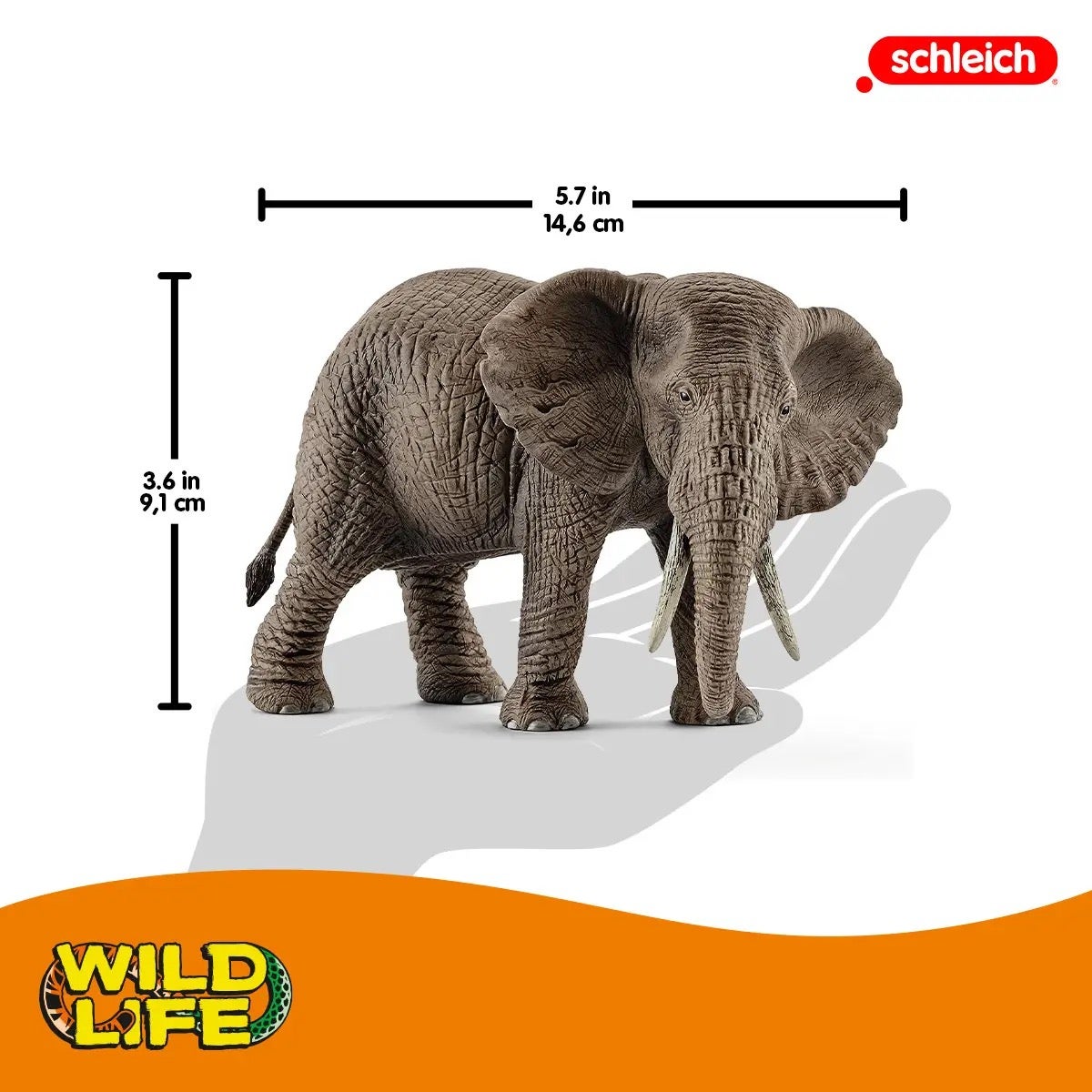 African Elephant (female) - Schleich 14761, photo 2 of 2
