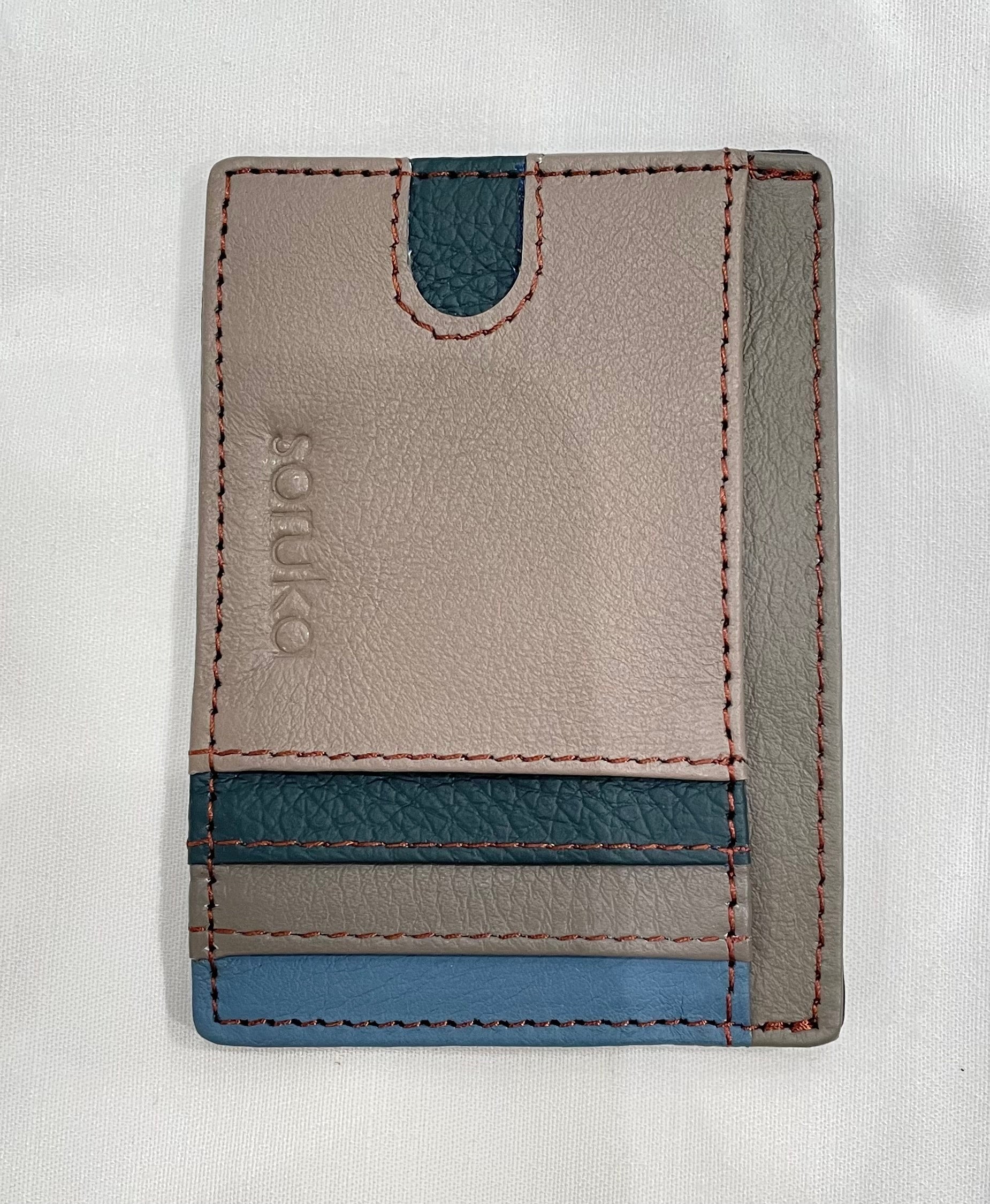 Axel Cardholder - Soruka Sustainable, Handcrafted Leather - 83006, photo 3 of 6