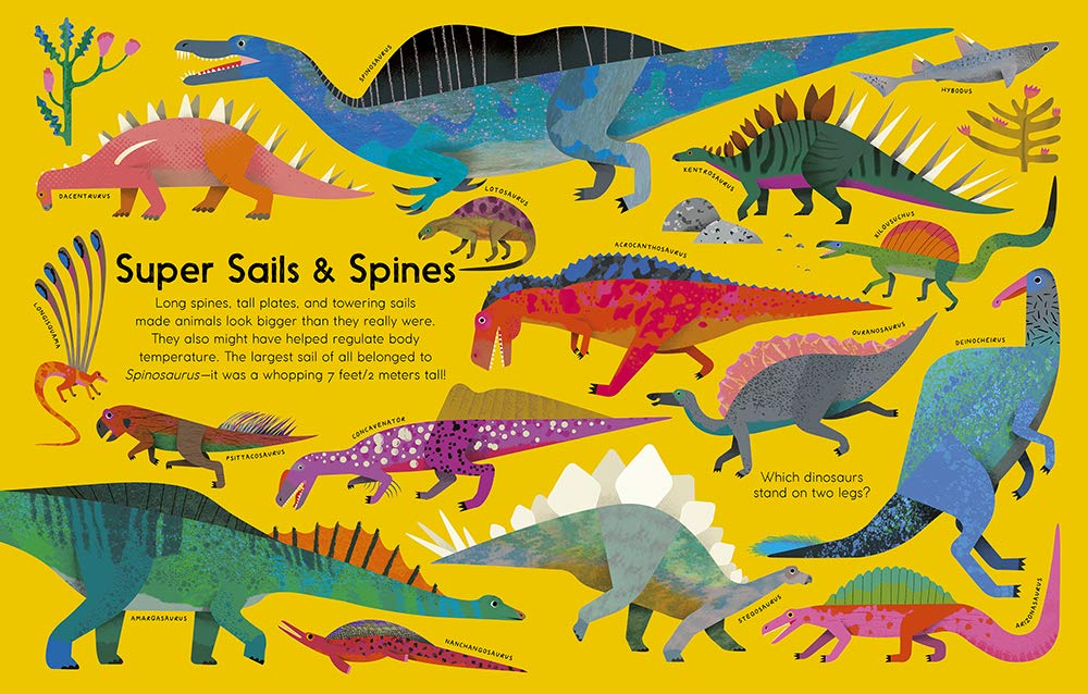 Creature Features Dinosaurs by Natasha Durley - Large Board Books, photo 2 of 5