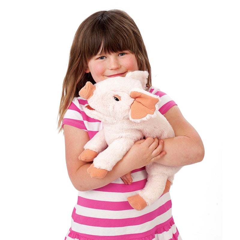 Piglet Hand Puppet - Folkmanis, photo 3 of 3