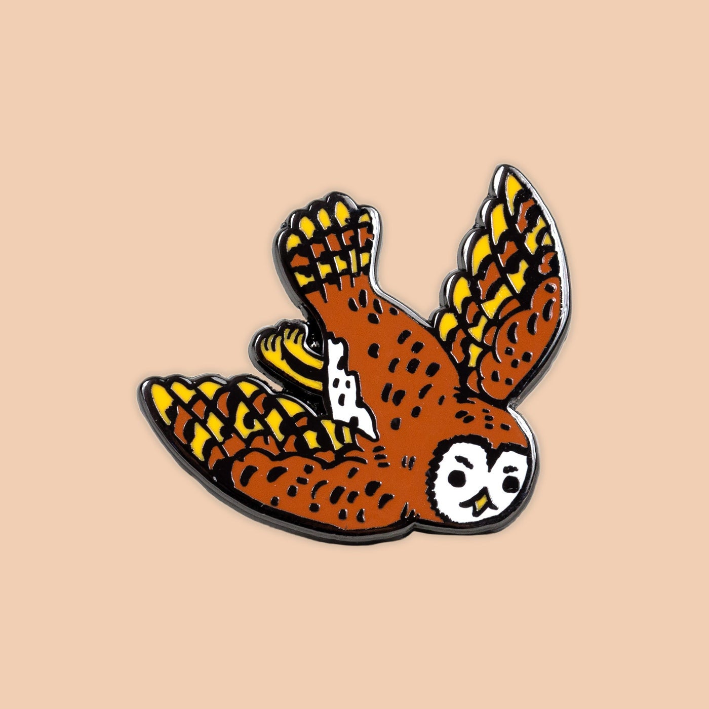 Otis The Owl Enamel Pin - Phoebe Wahl, photo 1 of 2