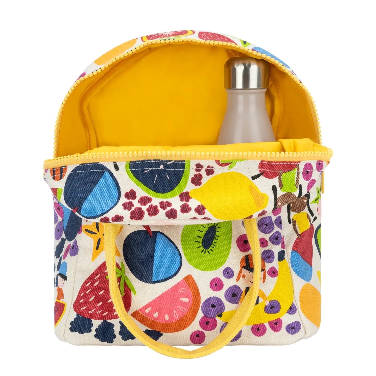 Eat the Rainbow - zipper lunch bag - fluf, photo 4 of 5