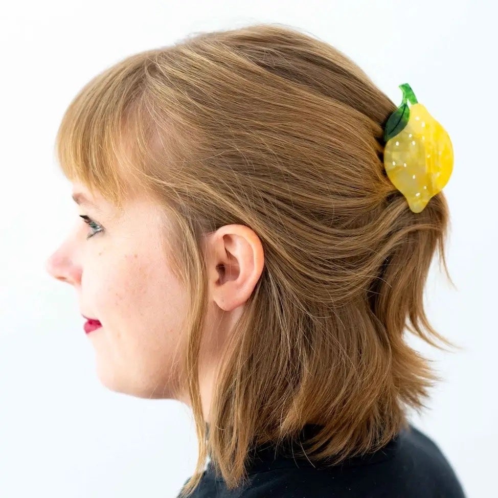 Midi Lemon Hair Claw Clip - Jenny Lemons, photo 2 of 4