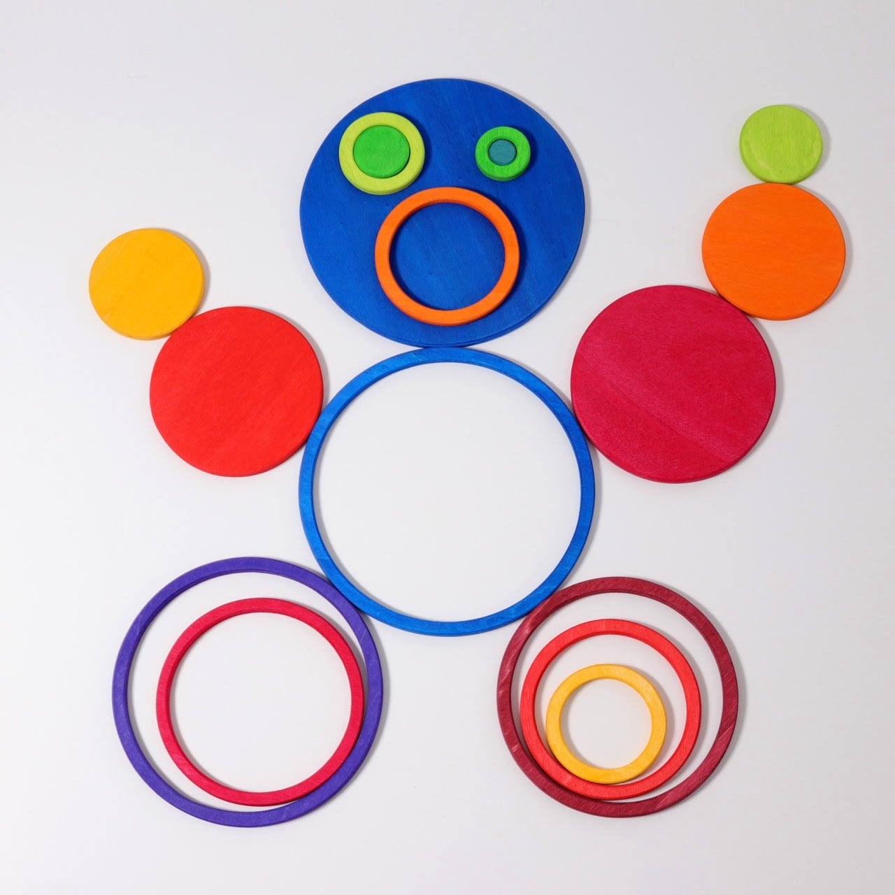 Rainbow Concentric Circles and Rings - Grimm’s, photo 6 of 8