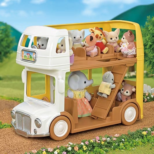 Calico Critters - Double Decker Nursery Bus, photo 3 of 3