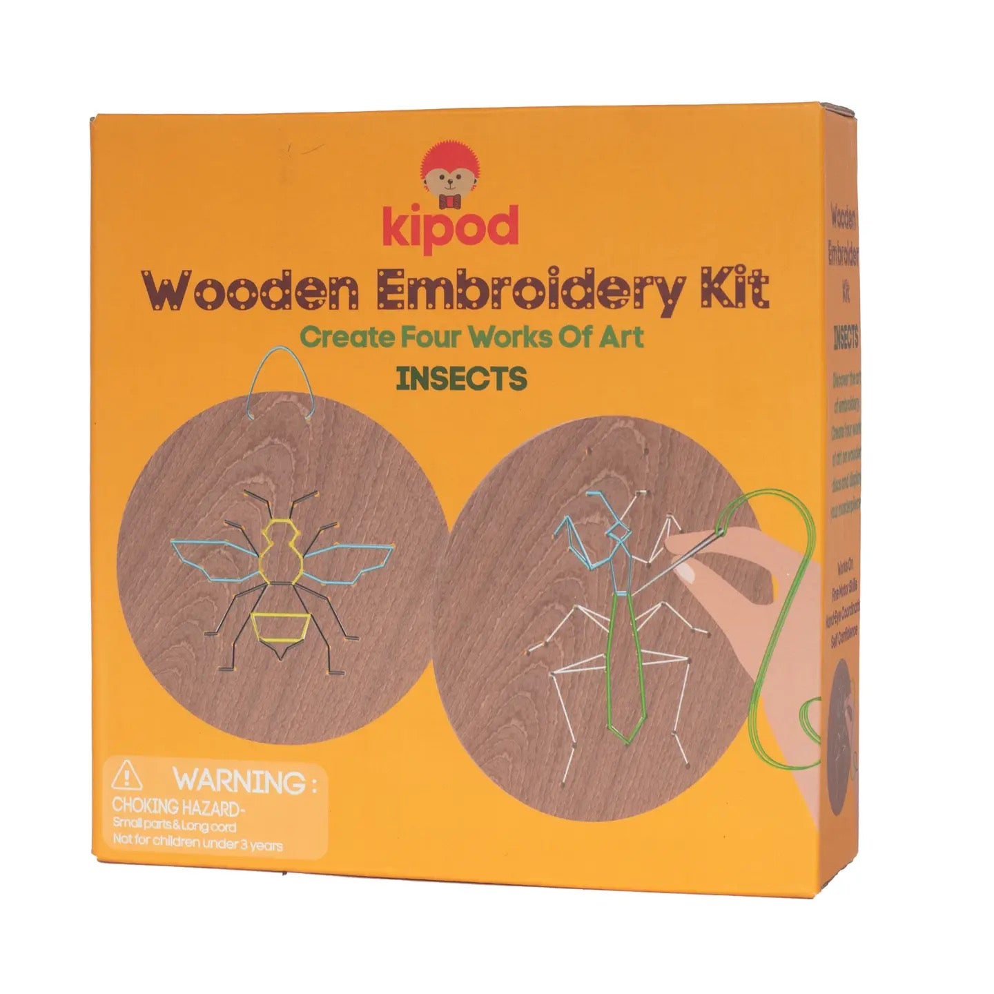 Insects Wooden Embroidery Kit - Kipod, photo 2 of 5