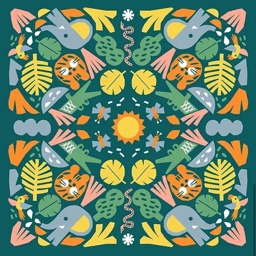 Frandanas - Kids 14” Bandana by Ekaterina Trukhan - Bandana of the Month Club, photo 1 of 5