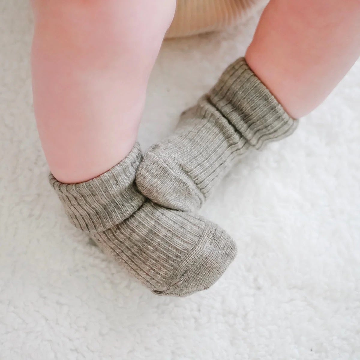 3 pack Merino Wool Socks - Brown-Gray & Off White - Woolino, photo 3 of 6
