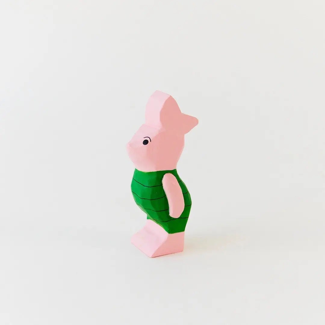 Piglet Wooden Figure - Sarah’s Silks, photo 2 of 4