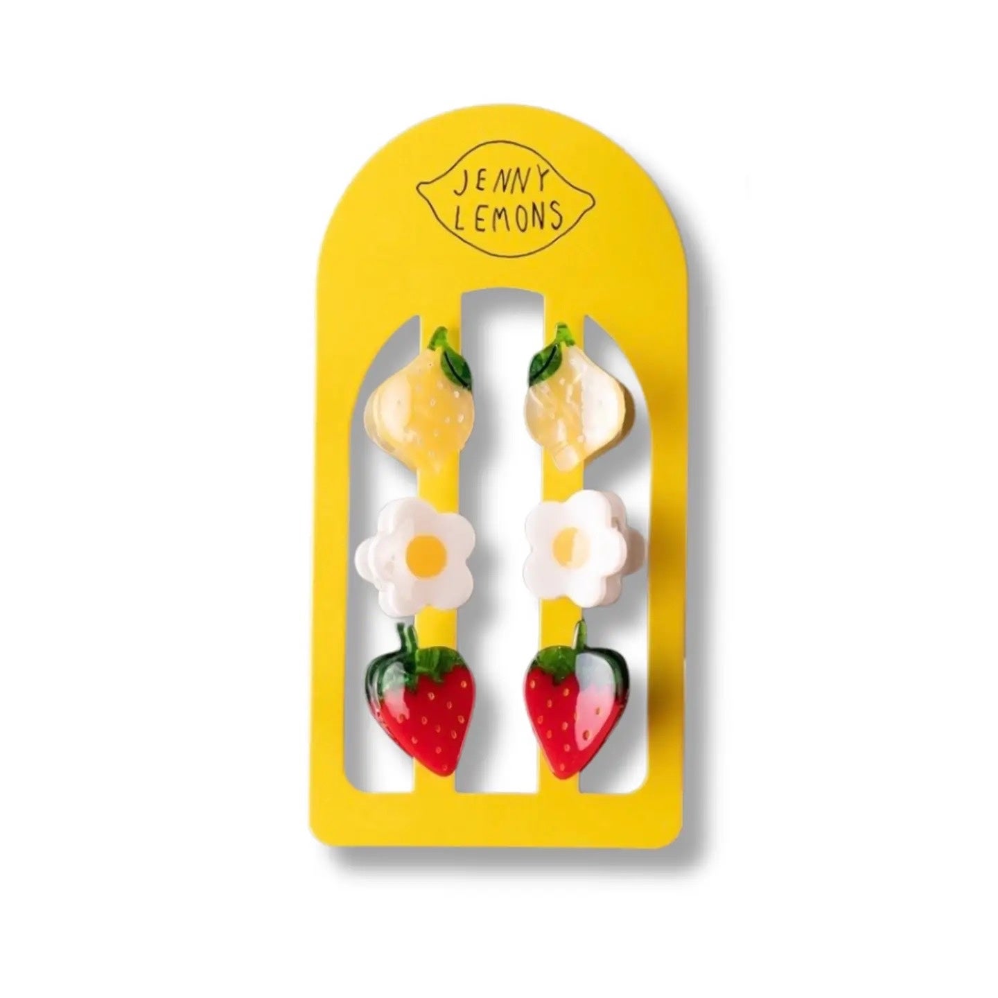 Micro Fruit & Flowers Claw Clip - Jenny Lemons, photo 2 of 7