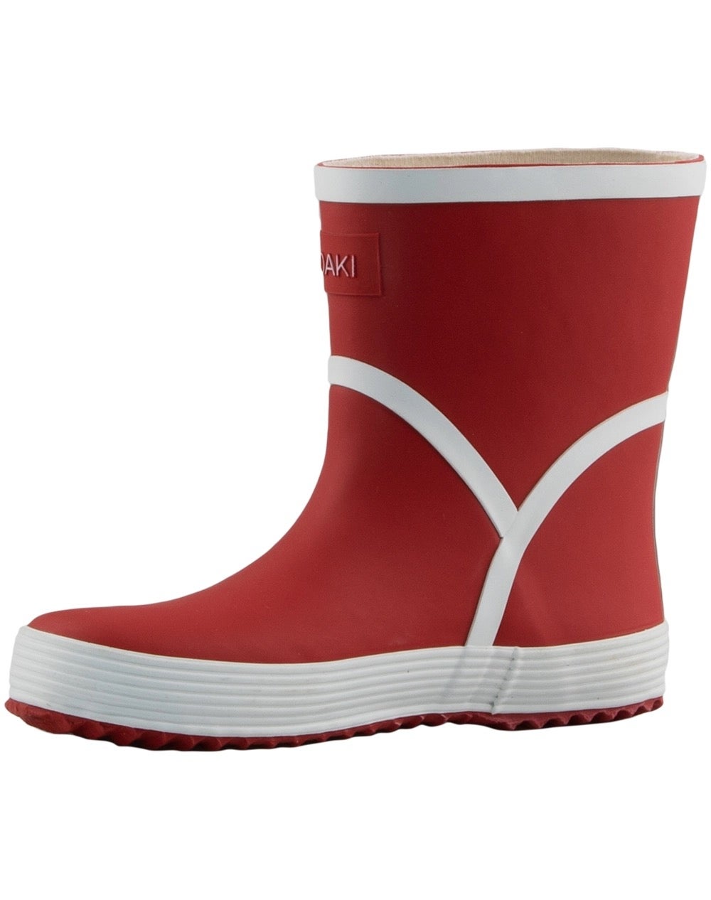 Red Euro Ultra-Light Rubber Rain Boots - Oaki, photo 1 of 2