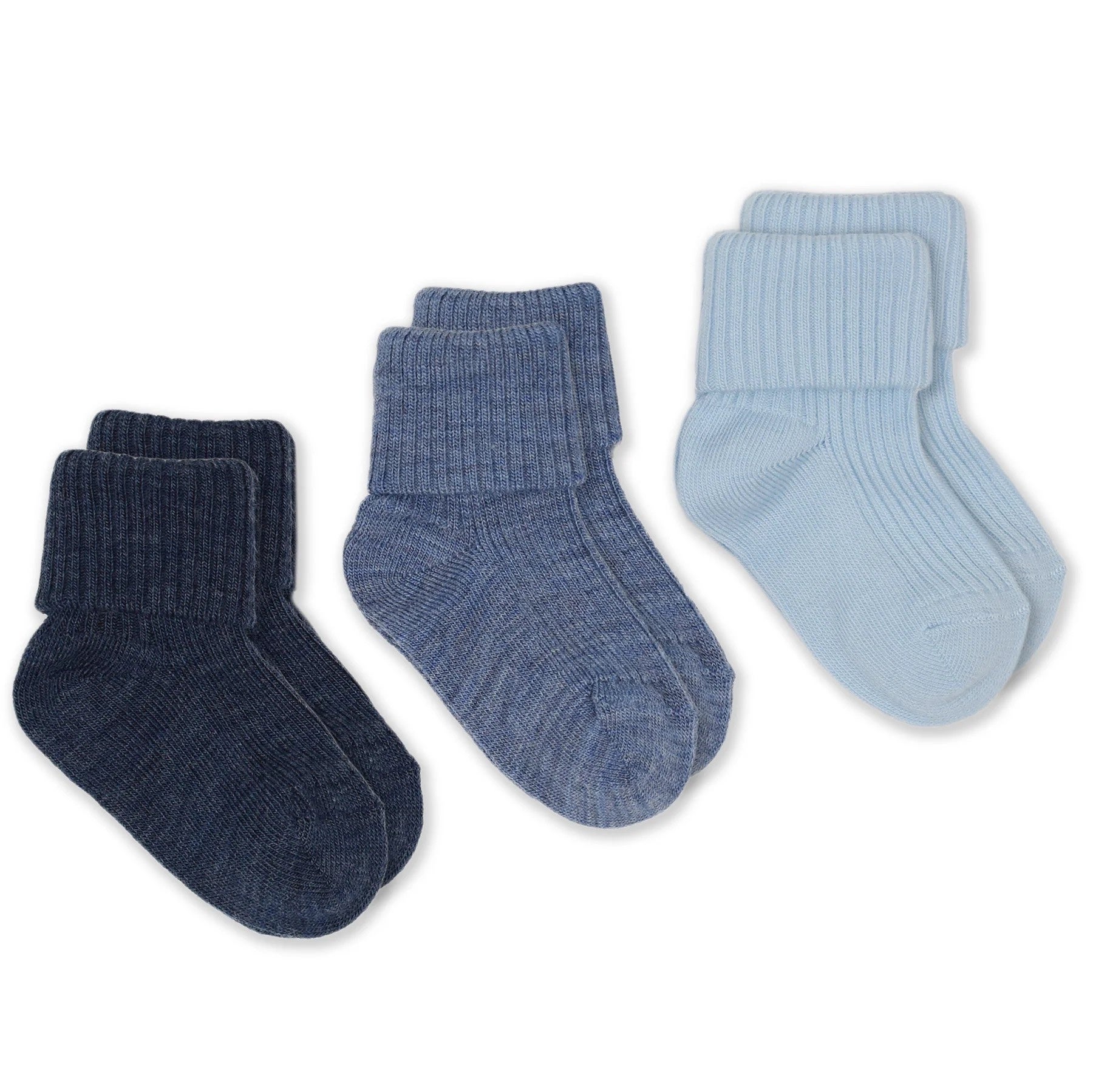 3 pack Merino Wool Socks - Blue - Woolino, photo 1 of 3