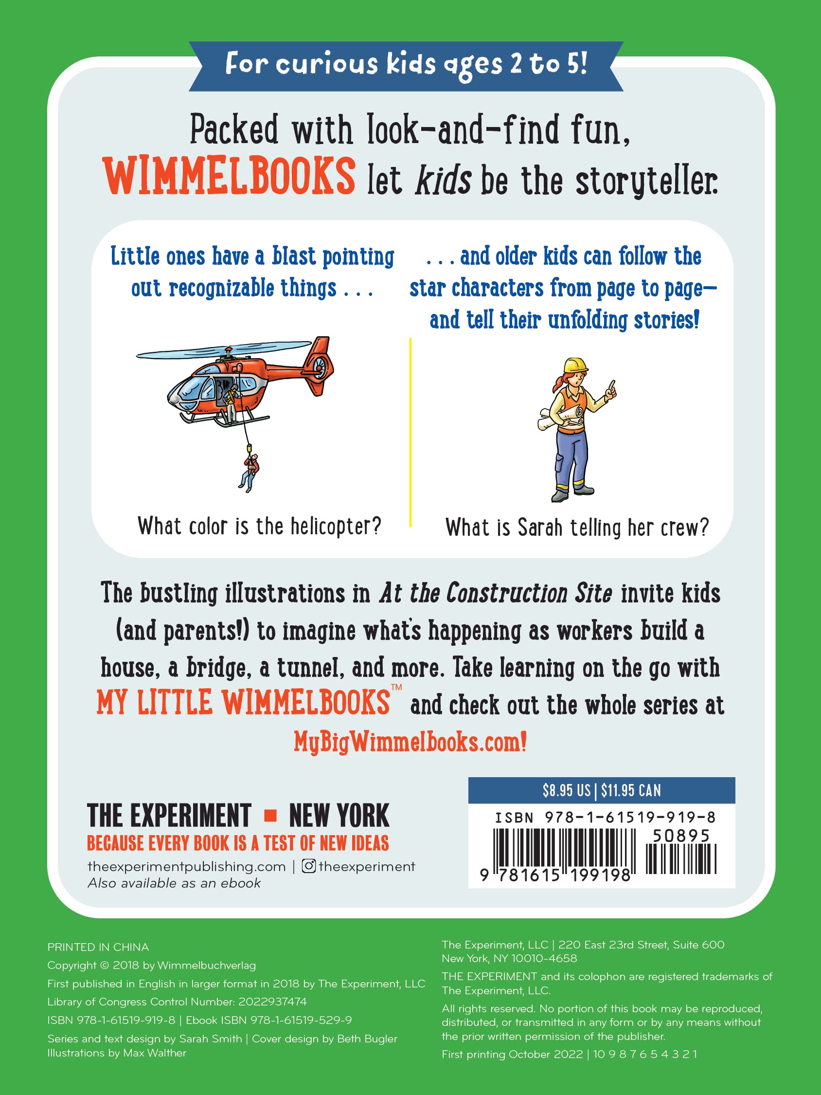 My Little Wimmelbook - At the Construction Site: A Look-and-Find Board Book, photo 4 of 4