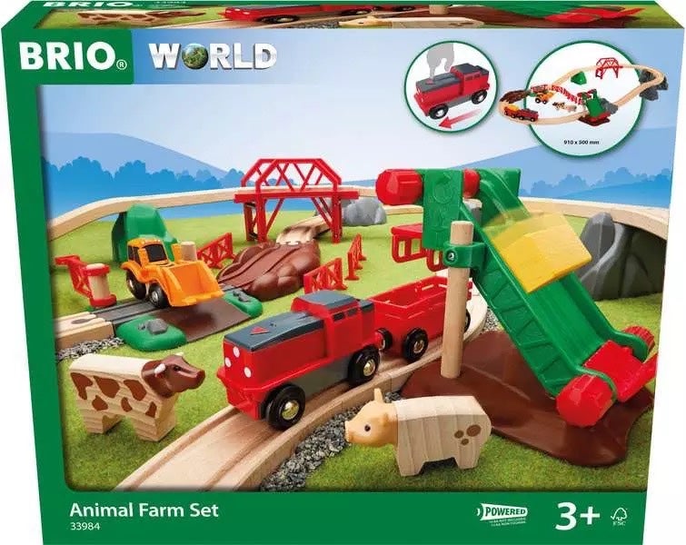 Animal Farm Set / 30-piece Train Set - 33984 Brio, photo 4 of 8