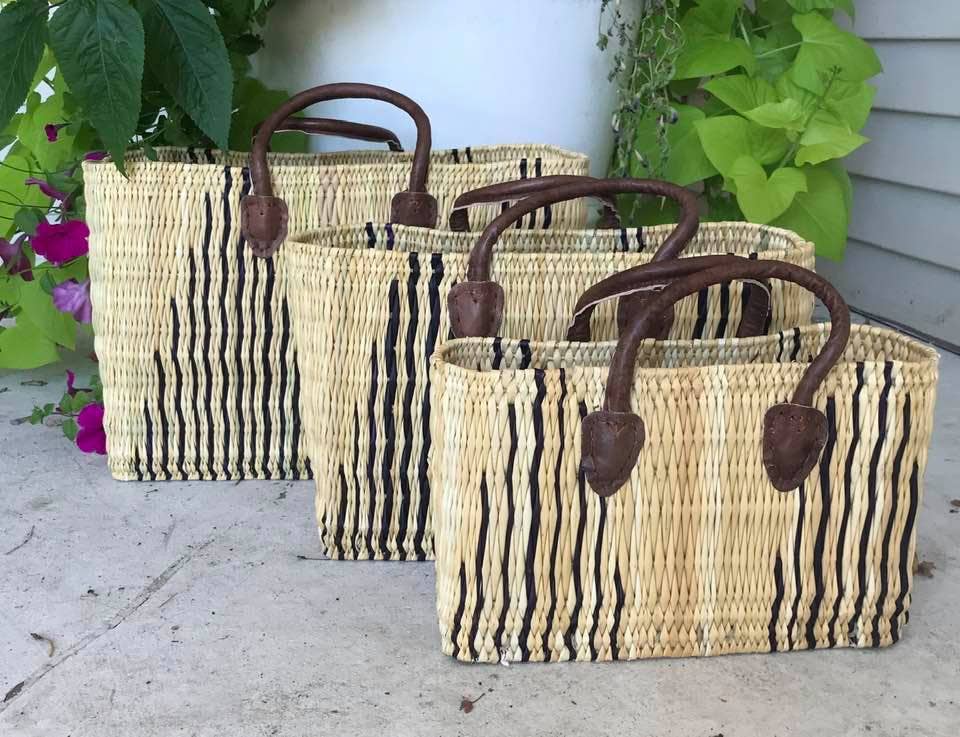 Moroccan Market Bags - Hand Made - Fair Trade - 3 sizes