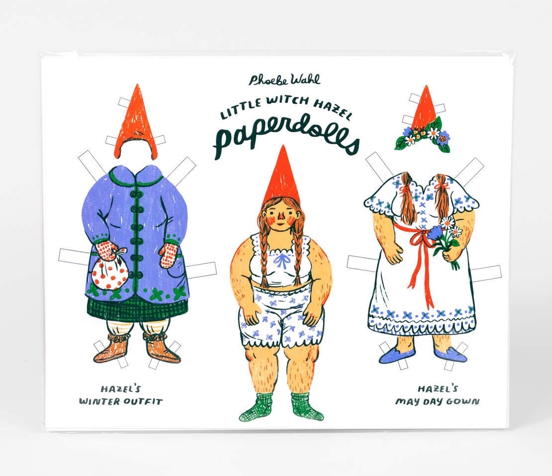 Little Witch Hazel Paper Dolls - Phoebe Wahl, photo 1 of 4