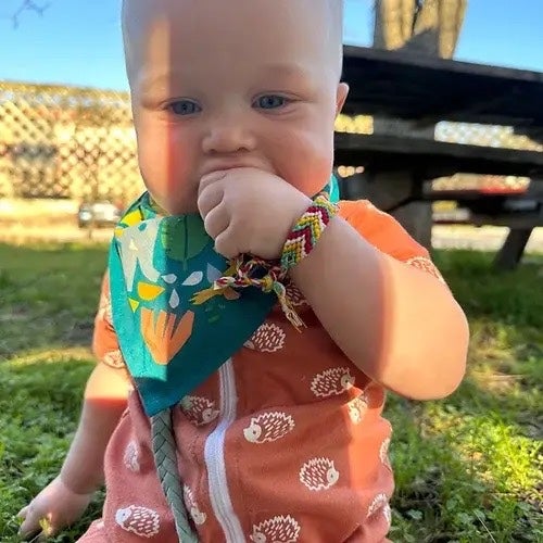 Frandanas - Kids 14” Bandana by Ekaterina Trukhan - Bandana of the Month Club, photo 4 of 5