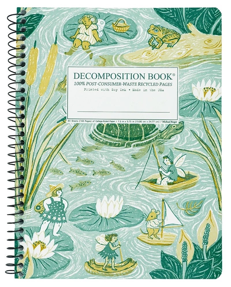 Vernal Pool Phoebe Wahl - Decomposition Book - Lined, College Ruled, photo 1 of 4