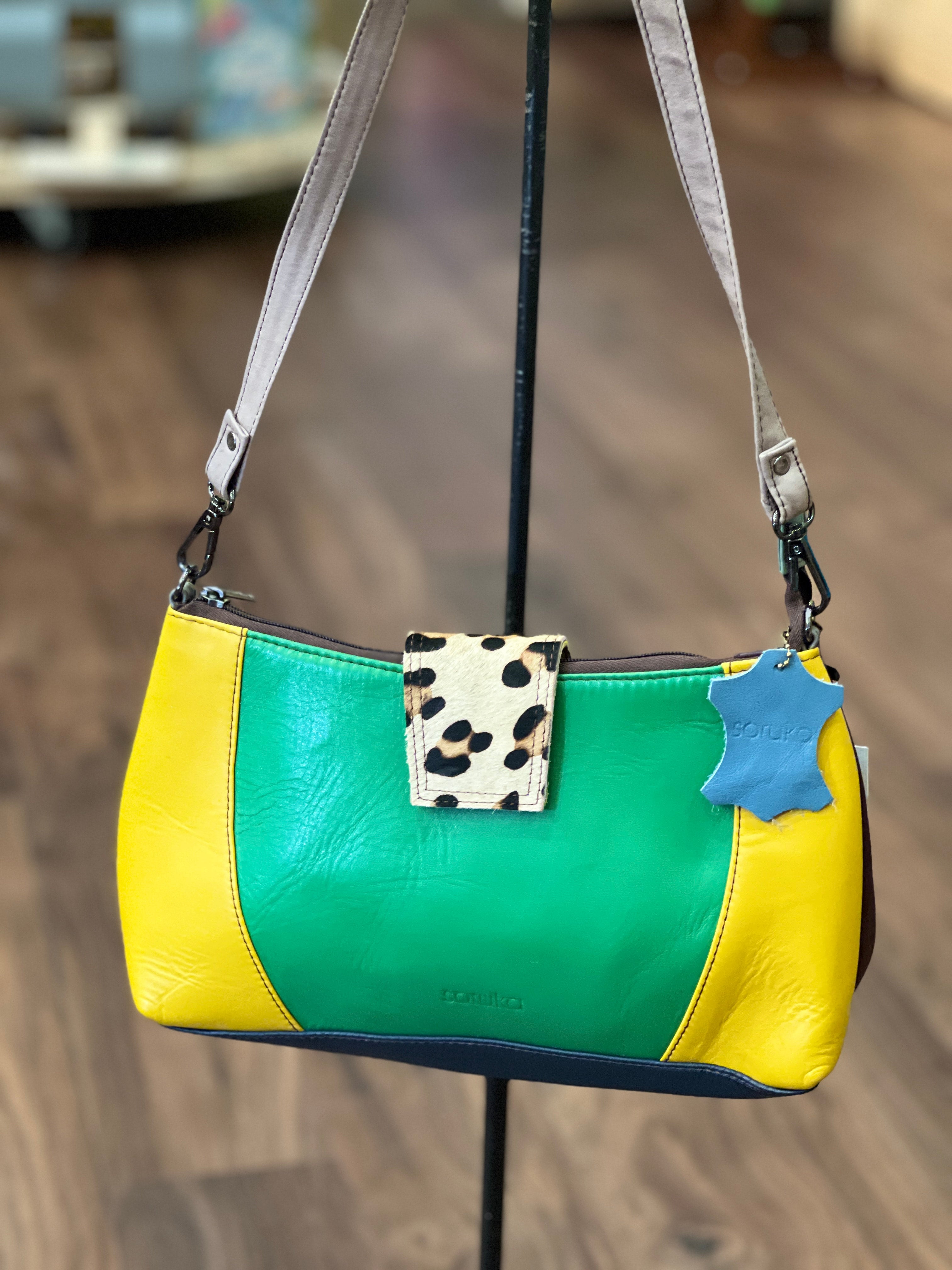 Amanda Crossbody Bag - Soruka Sustainable, Handcrafted Leather - 81084, photo 4 of 5