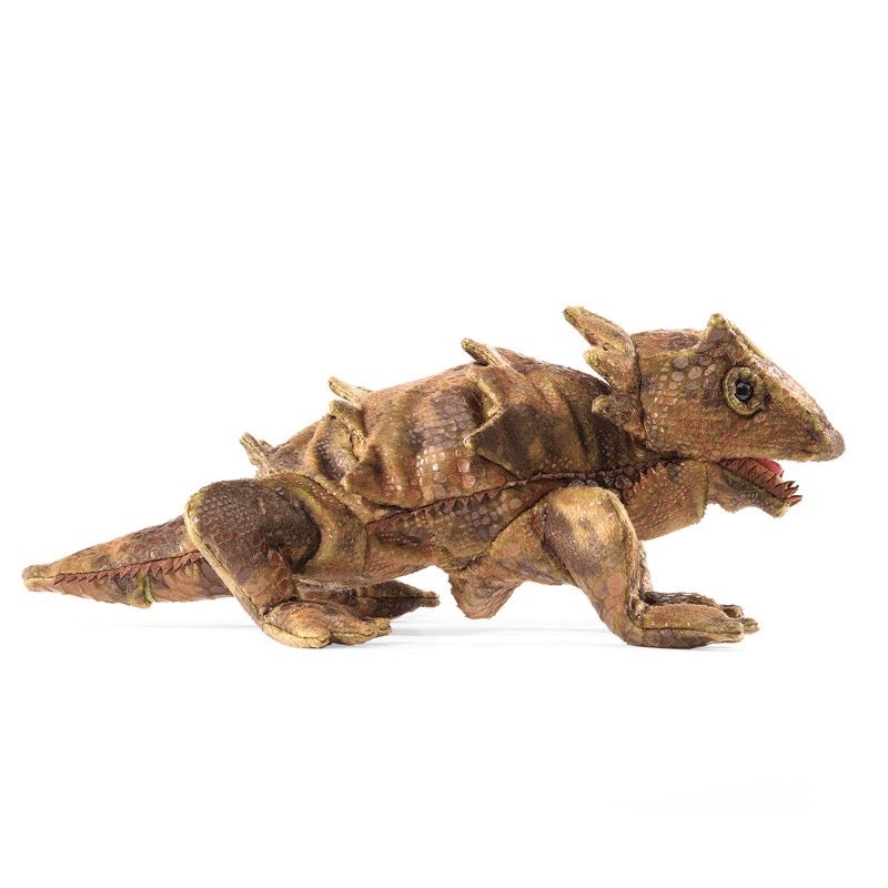 Horned Lizard Hand Puppet - Folkmanis, photo 2 of 5