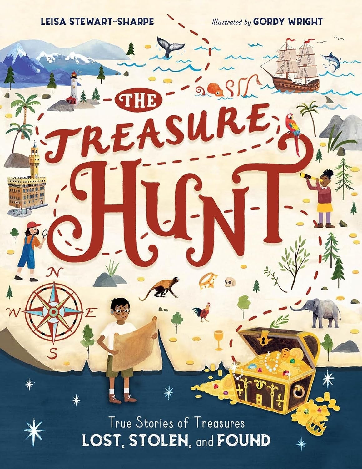 The Treasure Hunt - by Leisa Stewart-Sharpe - Hardcover Books, photo 1 of 3