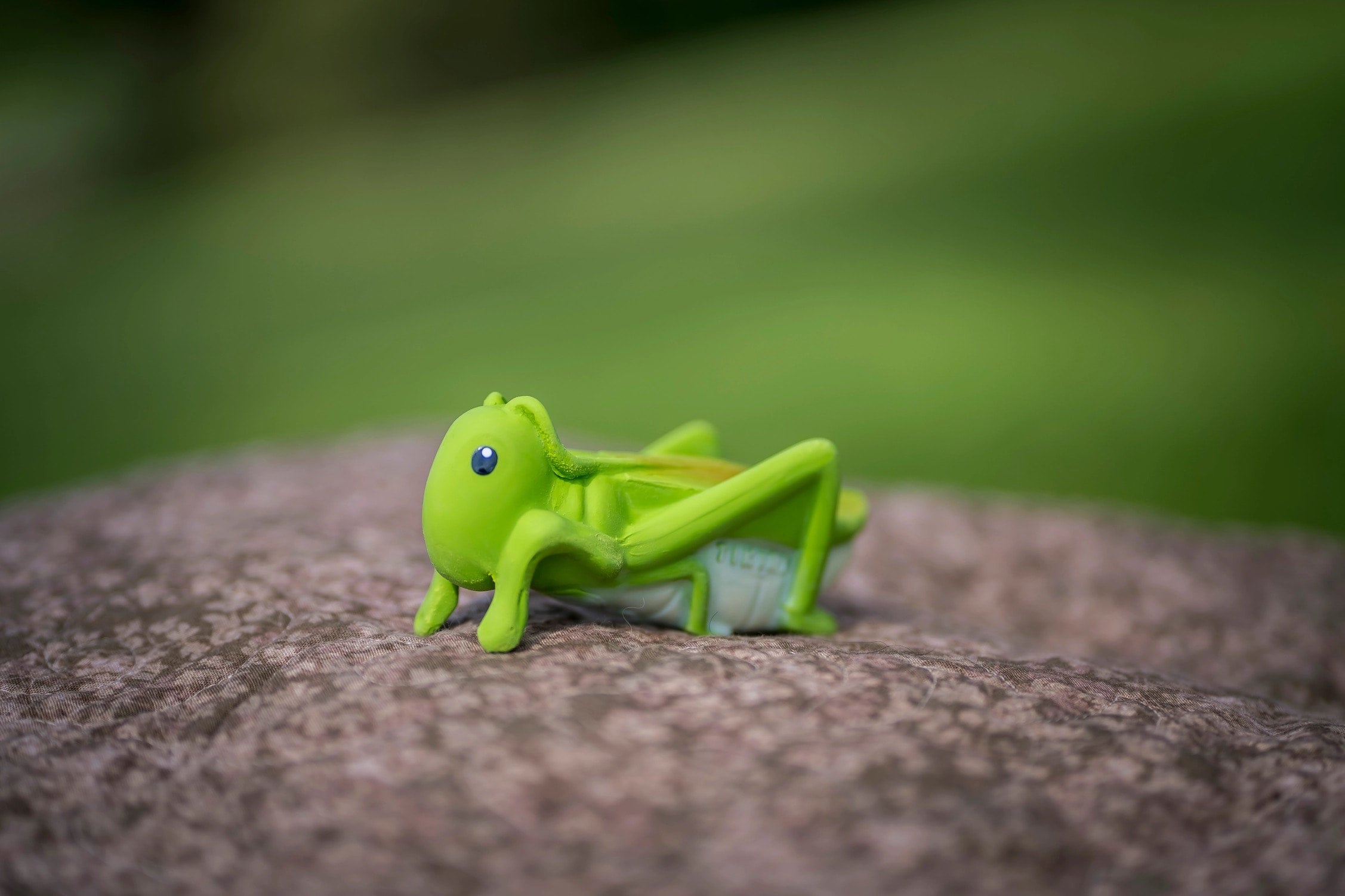 Natural Rubber Grasshopper Teether - My First Garden Friend Teethers by Tikiri, photo 1 of 5